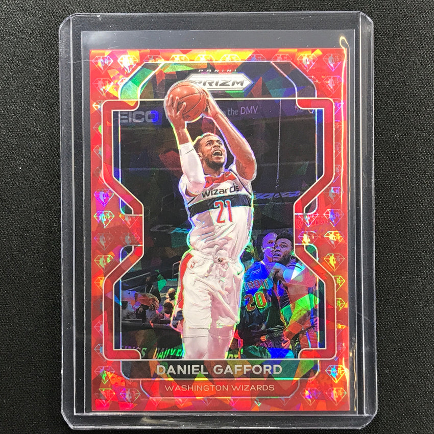 2021-22 Prizm Daniel Gafford Nba 75th Diamond Cracked Ice 43/75