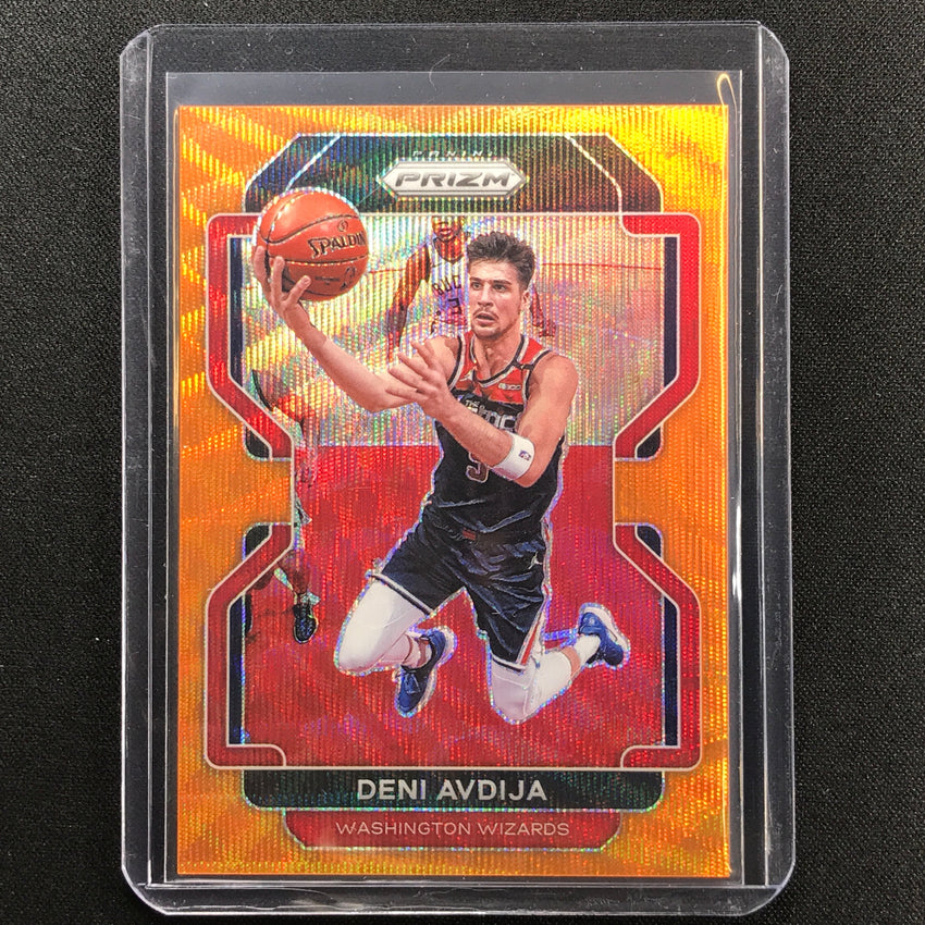 2021-22 Prizm Deni Avdija Orange Wave 32/60