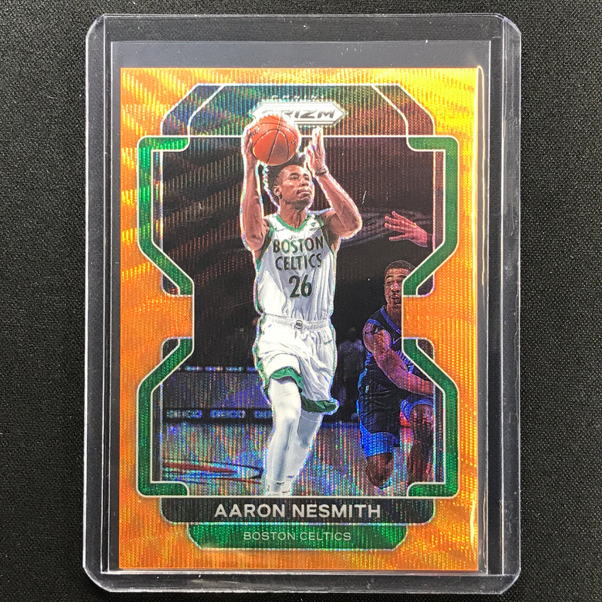 2021-22 Prizm Aaron Nesmith Orange Wave 44/60