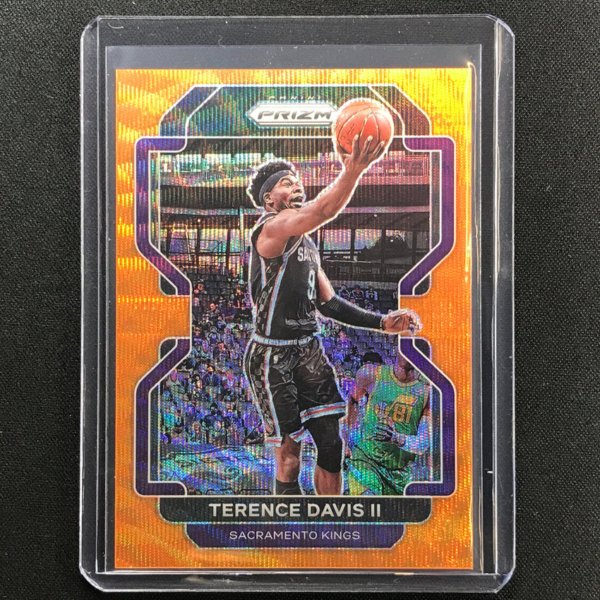 2021-22 Prizm Terence Davis Ii Orange Wave 26/60