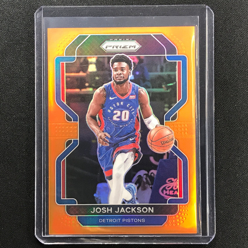 2021-22 Prizm Josh Jackson Orange 40/49
