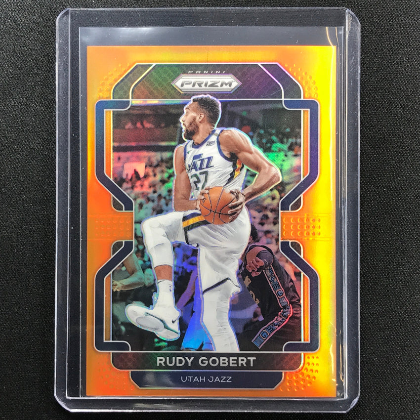 2021-22 Prizm Rudy Gobert Orange 48/49