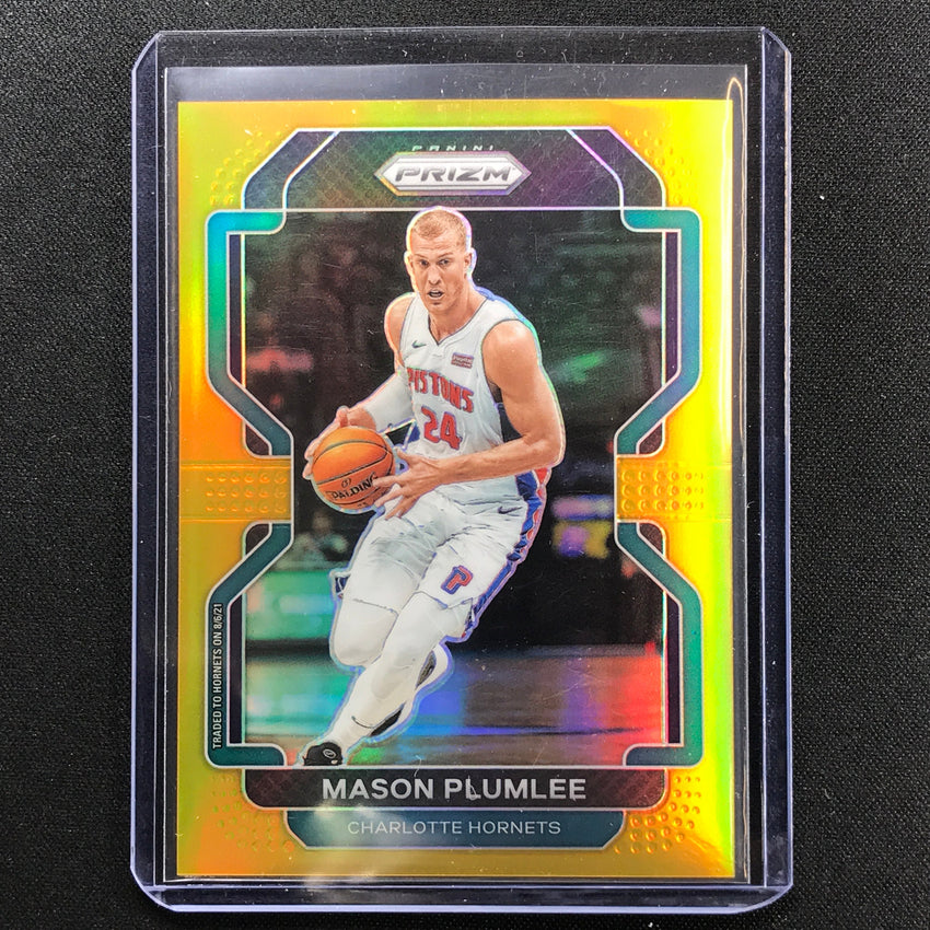 2021-22 Prizm Mason Plumlee Gold 4/10