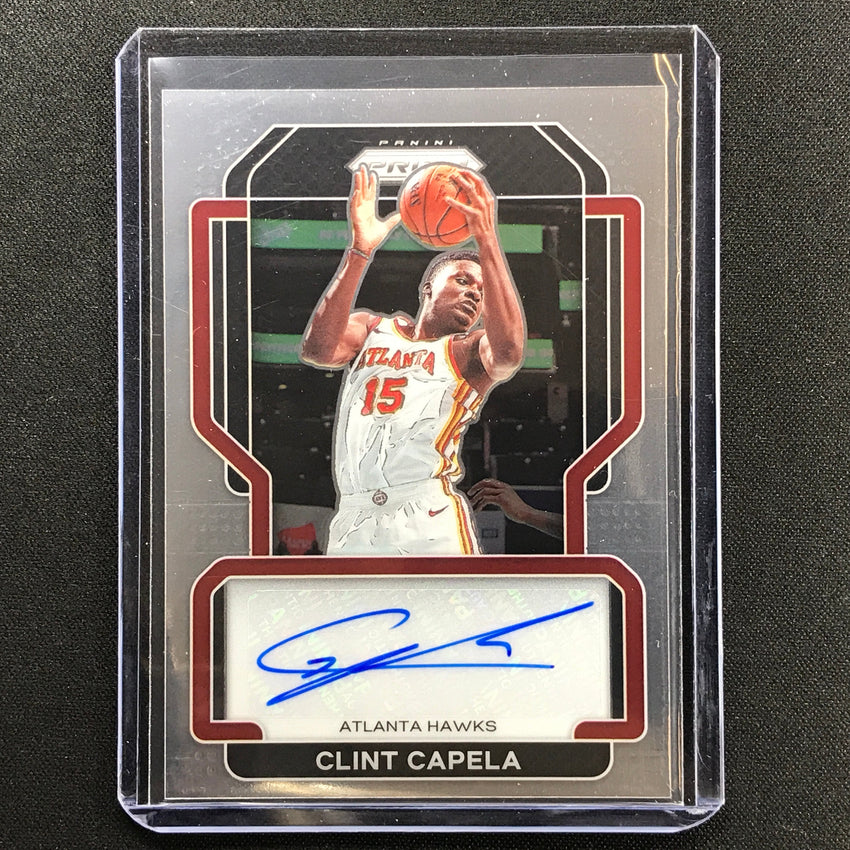 2021-22 Prizm CLINT CAPELA Signatures Auto Base #CCP