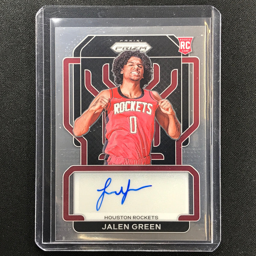 2021-22 Prizm JALEN GREEN Rookie Signatures Auto Base #JGR