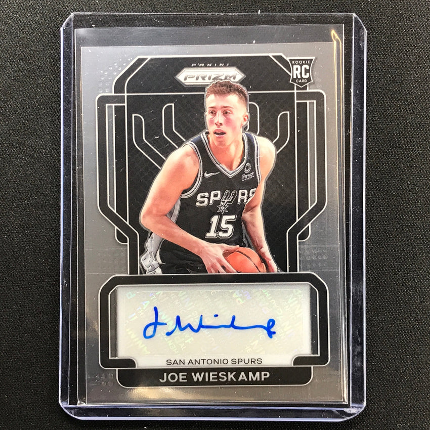 2021-22 Prizm JOE WIESKAMP Rookie Signatures Auto Base #JOE