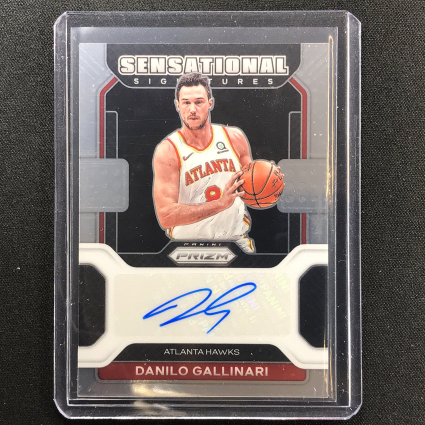 2021-22 Prizm DANILO GALLINARI Sensational Signatures Auto Base #DGL