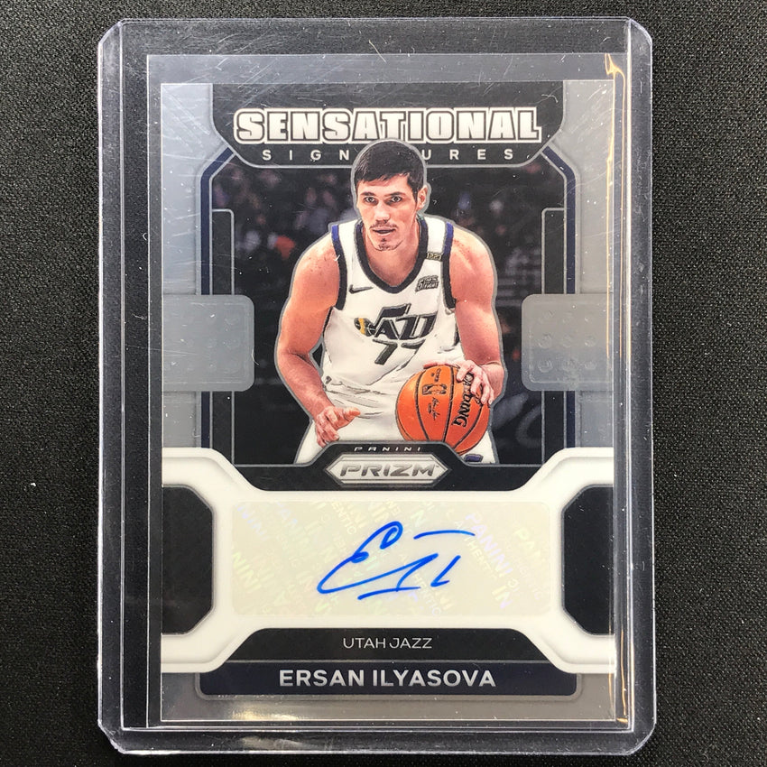 2021-22 Prizm ERSAN ILYASOVA Sensational Signatures Auto Base #EIL