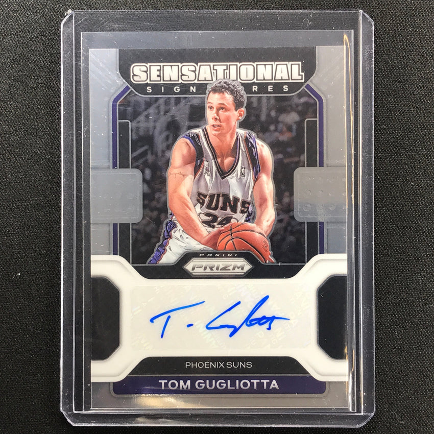 2021-22 Prizm TOM GUGLIOTTA Sensational Signatures Auto Base #TGL