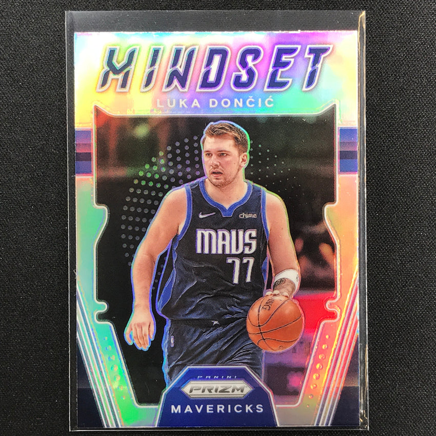 2021-22 Prizm Luka Doncic Mindset Silver No 4