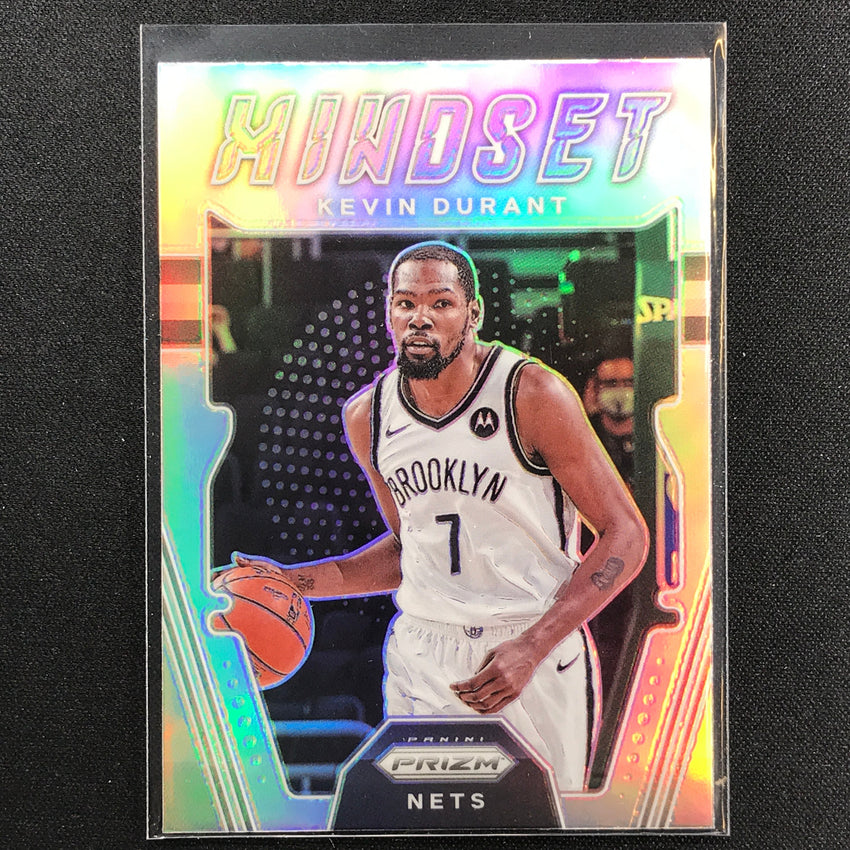 2021-22 Prizm KEVIN DURANT Mindset Silver #10