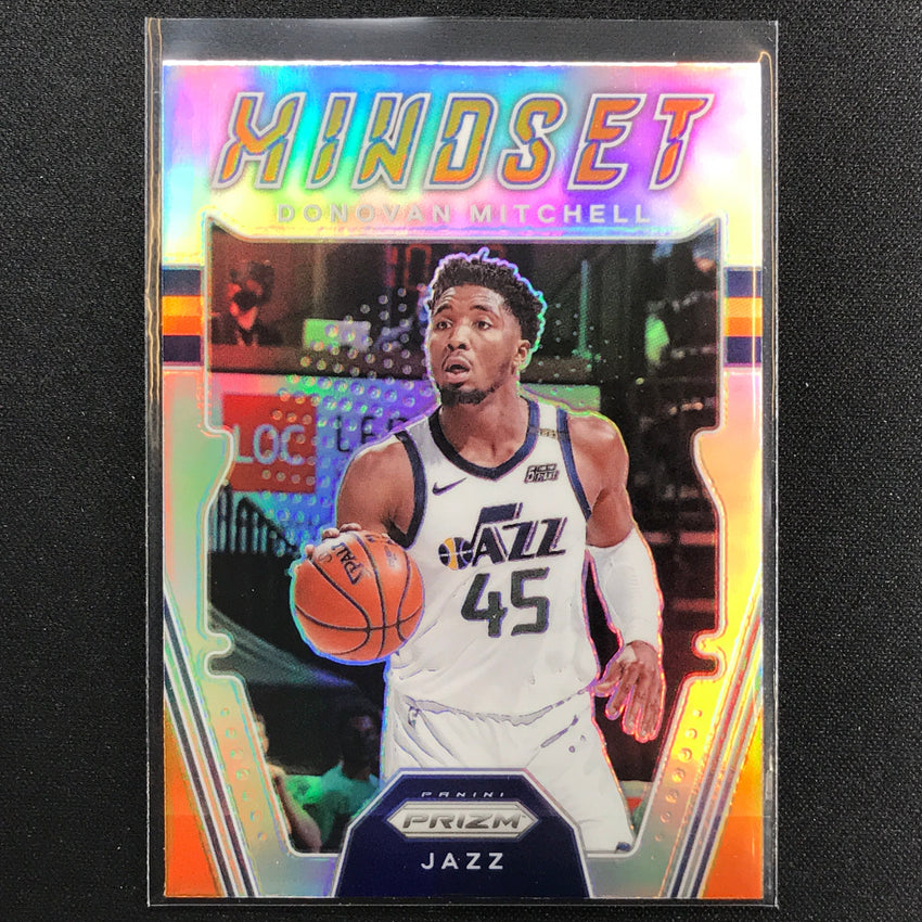 2021-22 Prizm Donovan Mitchell Mindset Silver No 11