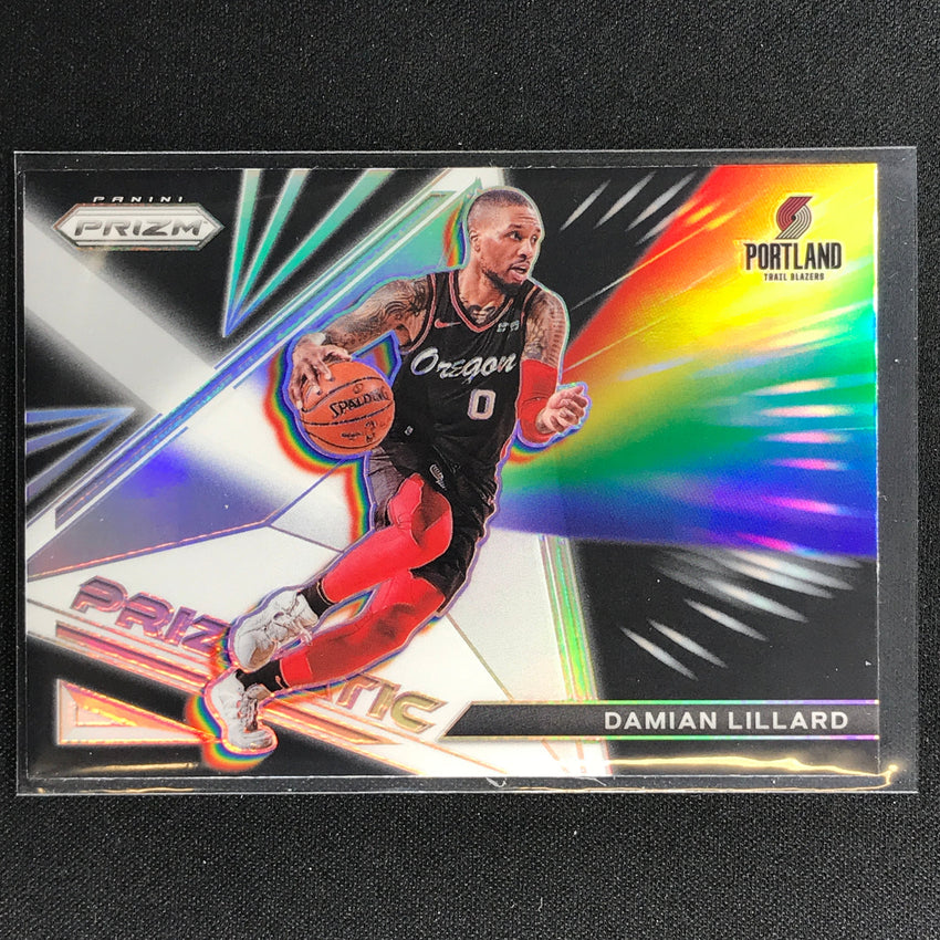 2021-22 Prizm DAMIAN LILLARD Prizmatic Silver #7