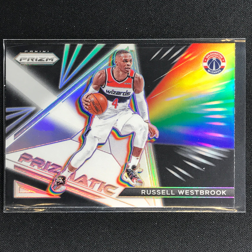 2021-22 Prizm RUSSELL WESTBROOK Prizmatic Silver #23