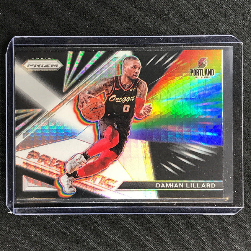 2021-22 Prizm DAMIAN LILLARD Prizmatic Hyper #7