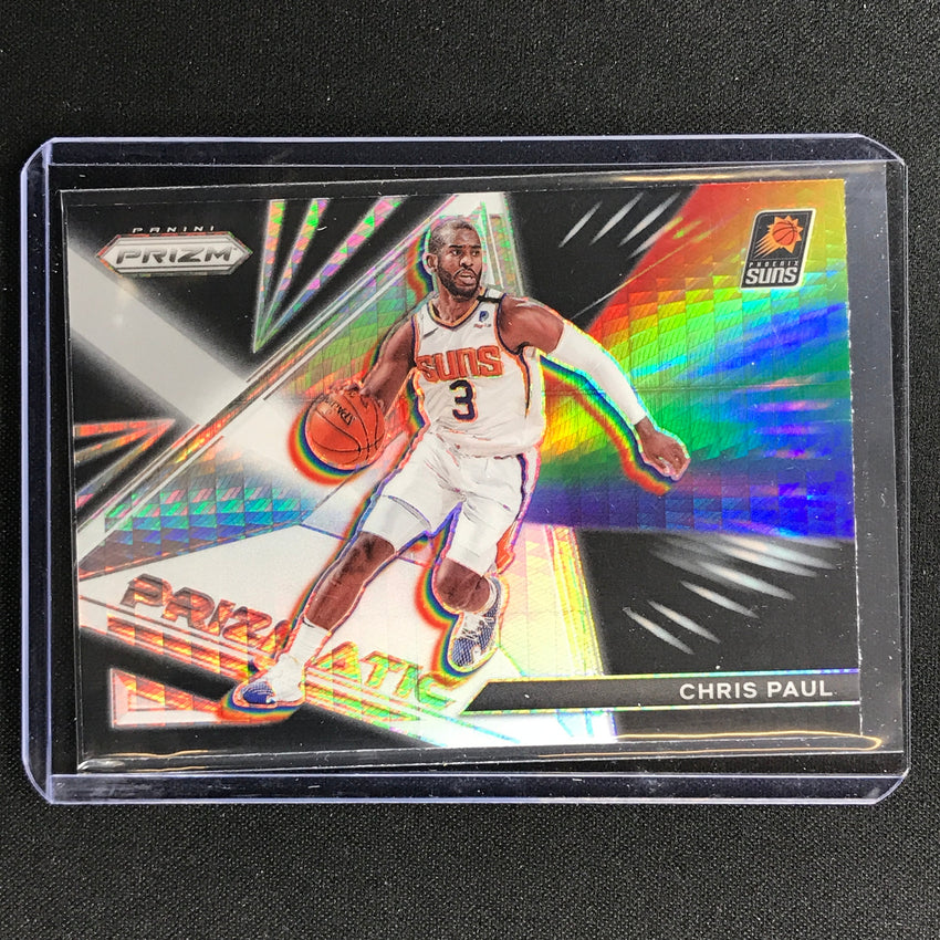 2021-22 Prizm Chris Paul Prizmatic Hyper No 18