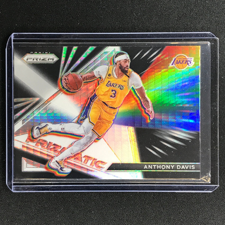 2021-22 Prizm ANTHONY DAVIS Prizmatic Hyper #21
