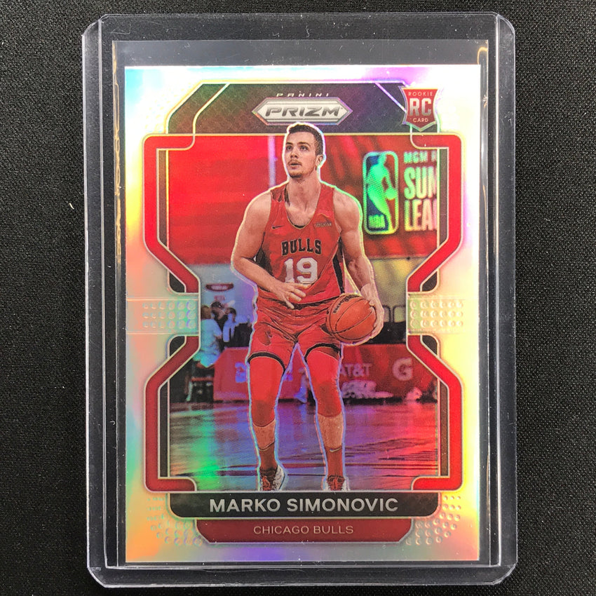 2021-22 Prizm Marko Simonovic Rookie Silver No 166