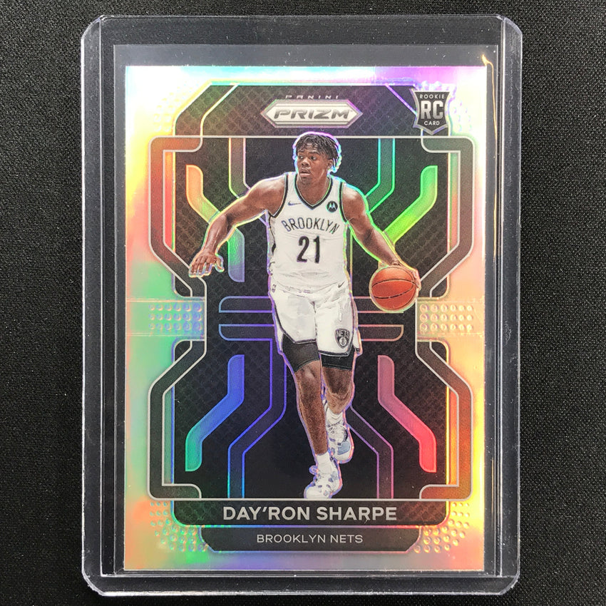 2021-22 Prizm Dayron Sharpe Rookie Silver No 281