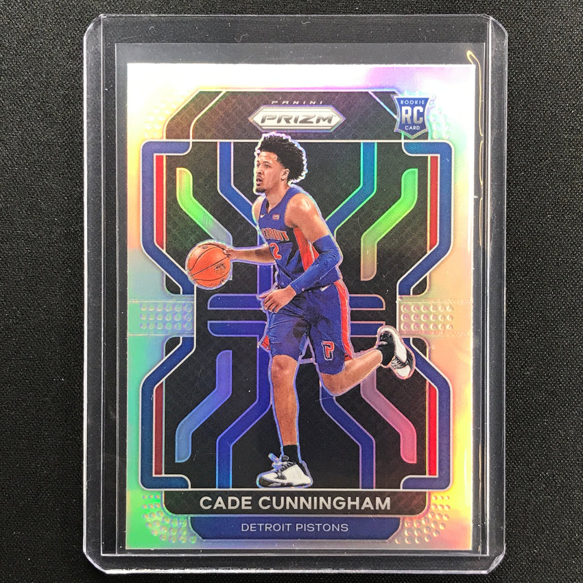 2021-22 Prizm Cade Cunningham Rookie Silver No 282 B
