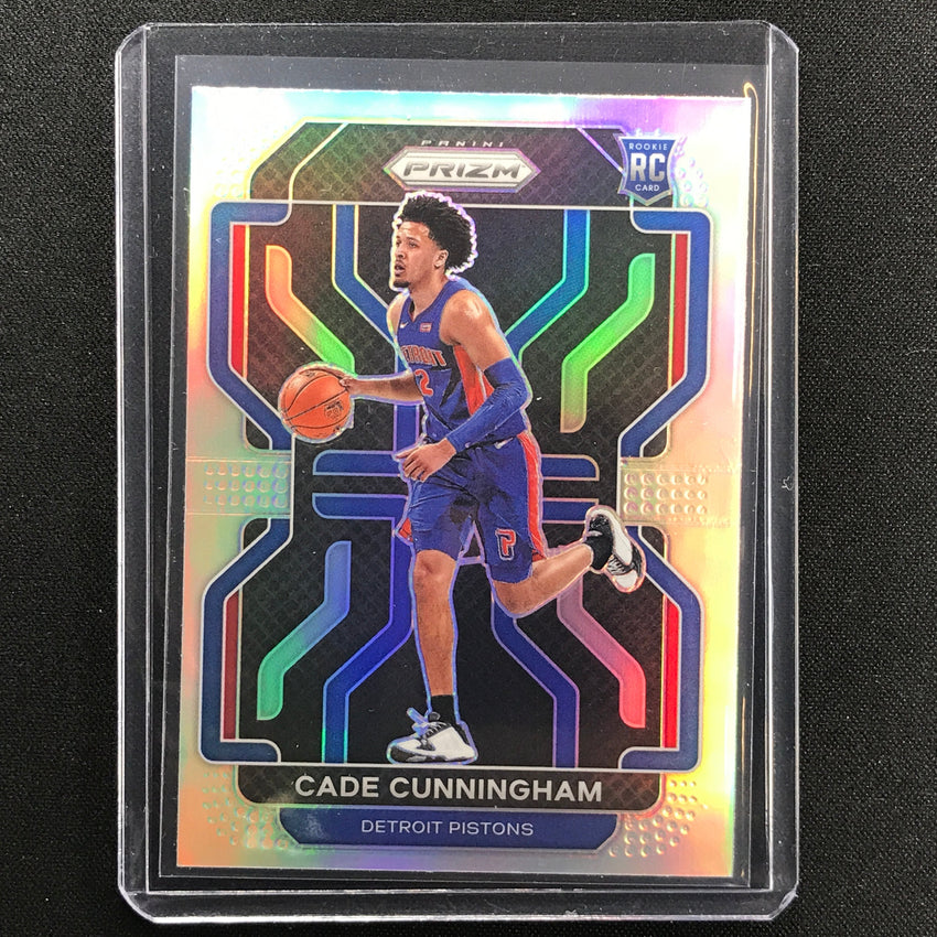2021-22 Prizm Cade Cunningham Rookie Silver No 282 C