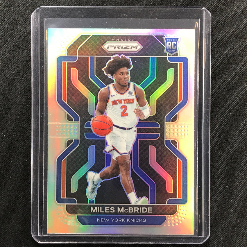 2021-22 Prizm Miles Mcbride Rookie Silver No 283