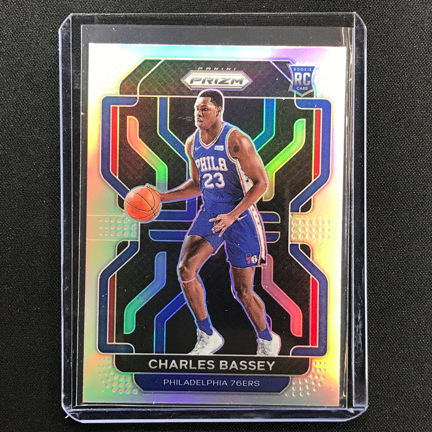2021-22 Prizm CHARLES BASSEY Rookie Silver #304