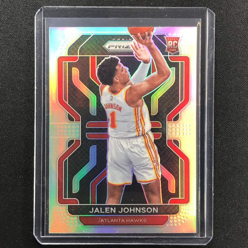 2021-22 Prizm Jalen Johnson Rookie Silver No 305