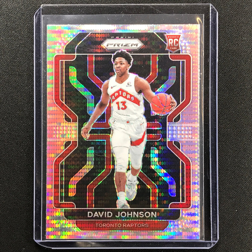 2021-22 Prizm DAVID JOHNSON Rookie Pulsar SP #278