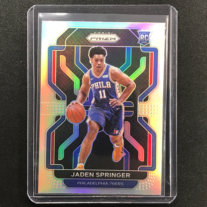 2021-22 Prizm JADEN SPRINGER Rookie Silver #317