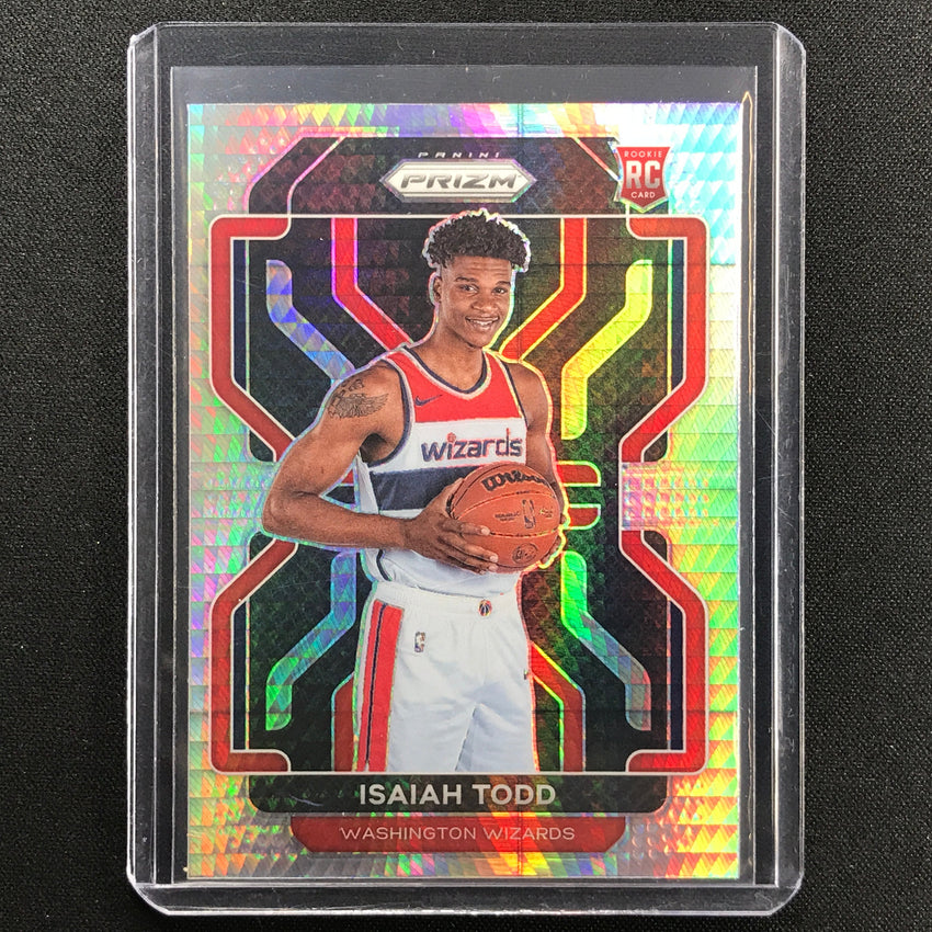 2021-22 Prizm ISAIAH TODD Rookie Hyper #299