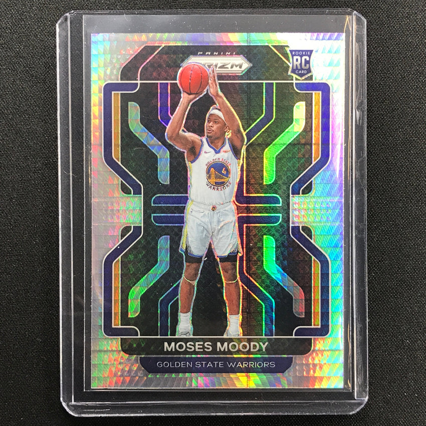 2021-22 Prizm Moses Moody Rookie Hyper No 308