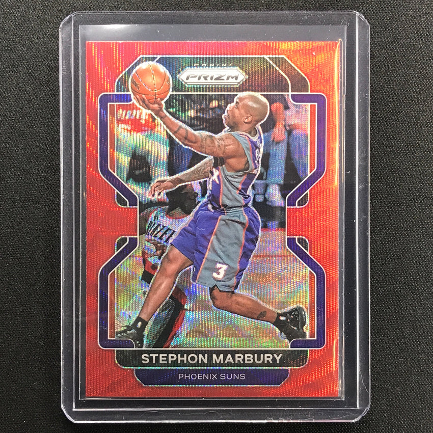 2021-22 Prizm STEPHON MARBURY Ruby Wave #277