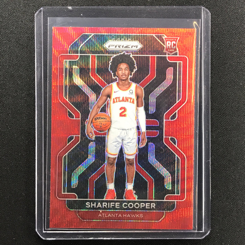 2021-22 Prizm SHARIFE COOPER Rookie Ruby Wave #280