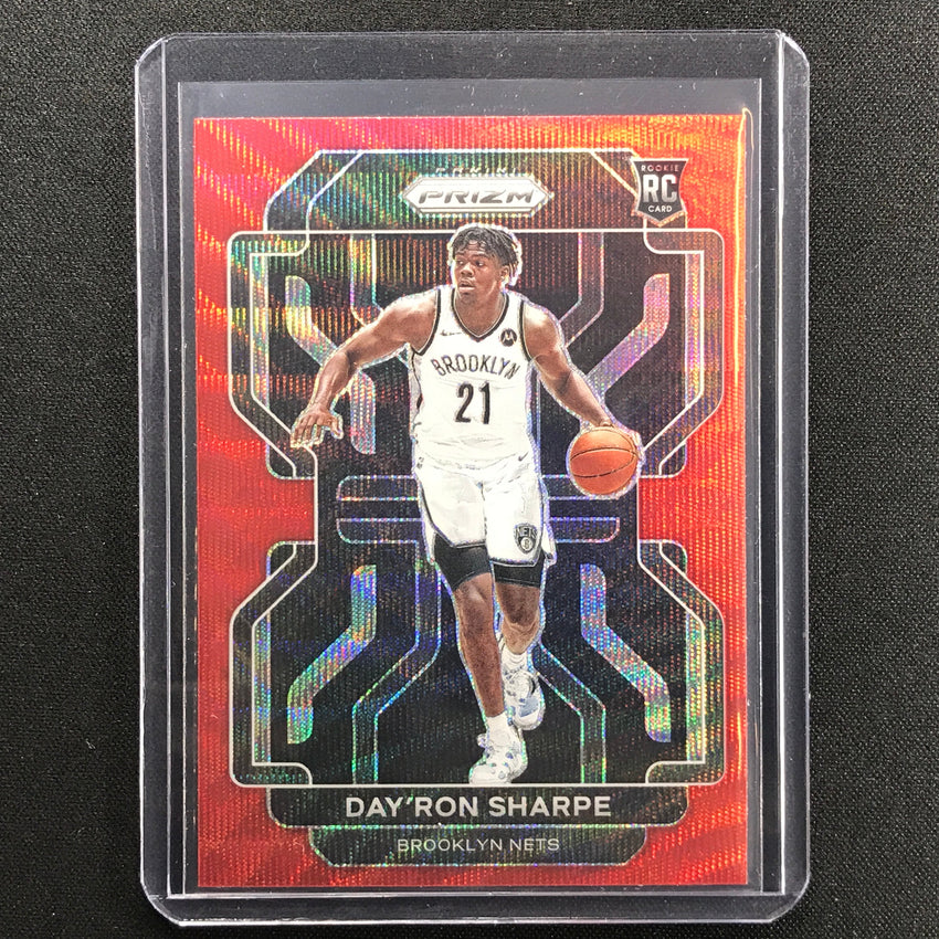 2021-22 Prizm Dayron Sharpe Rookie Ruby Wave No 281
