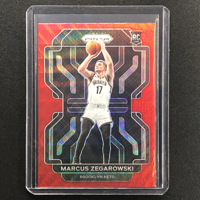 2021-22 Prizm MARCUS ZEGAROWSKI Rookie Ruby Wave #300