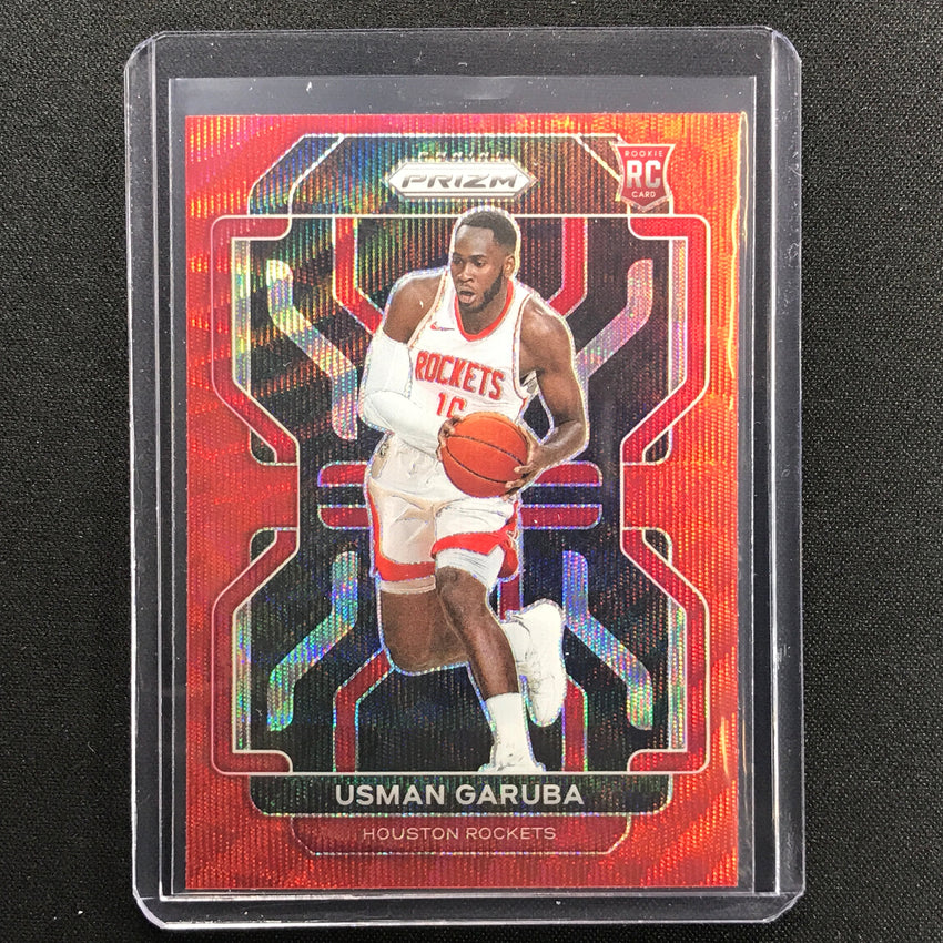 2021-22 Prizm USMAN GARUBA Rookie Ruby Wave #321