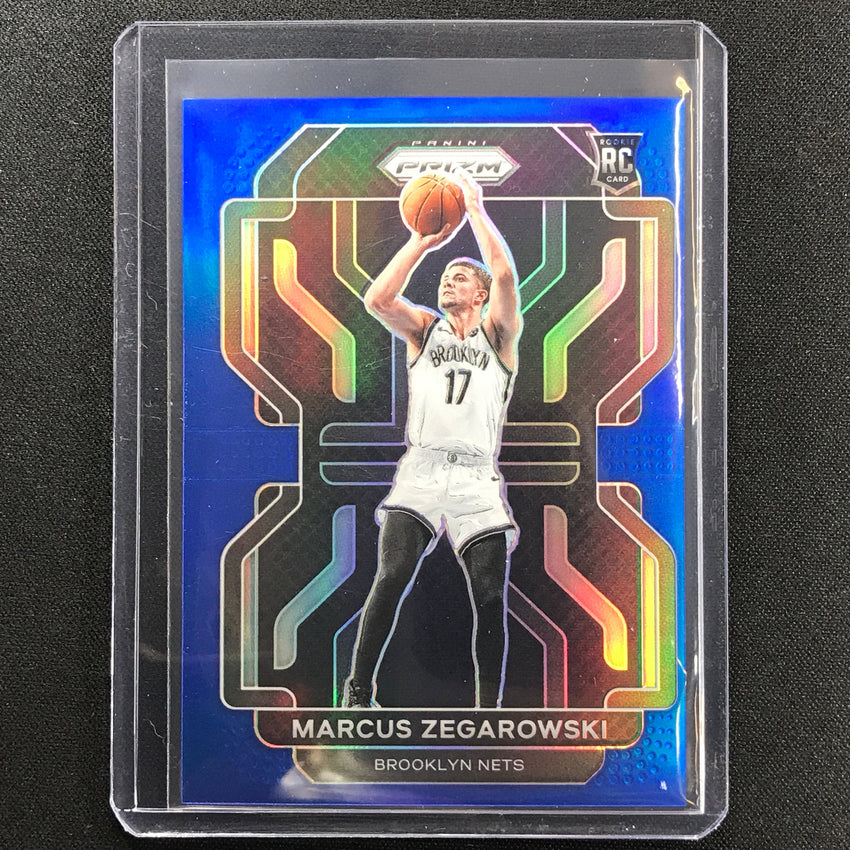 2021-22 Prizm Marcus Zegarowski Rookie Blue 4/199