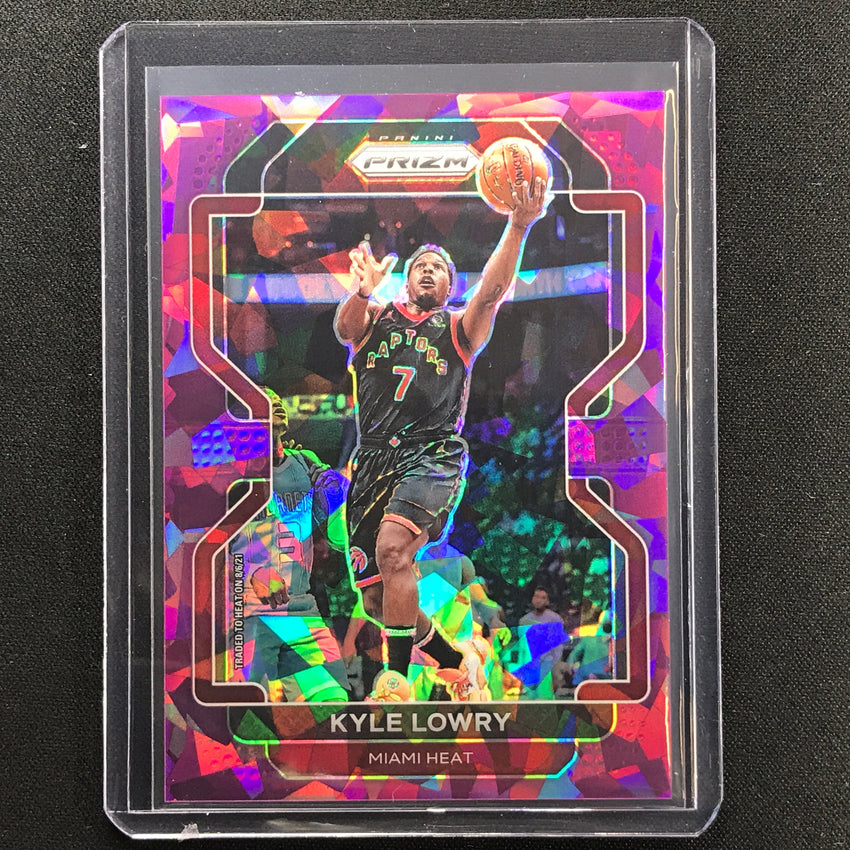2021-22 Prizm Kyle Lowry Purple Ice 81/149