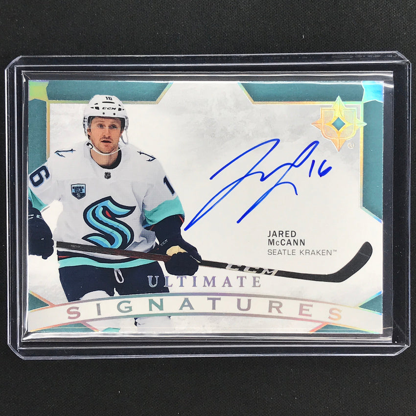 2021-22 Ultimate Collection Jared Mccann Ultimate Signatures Auto No Mj A