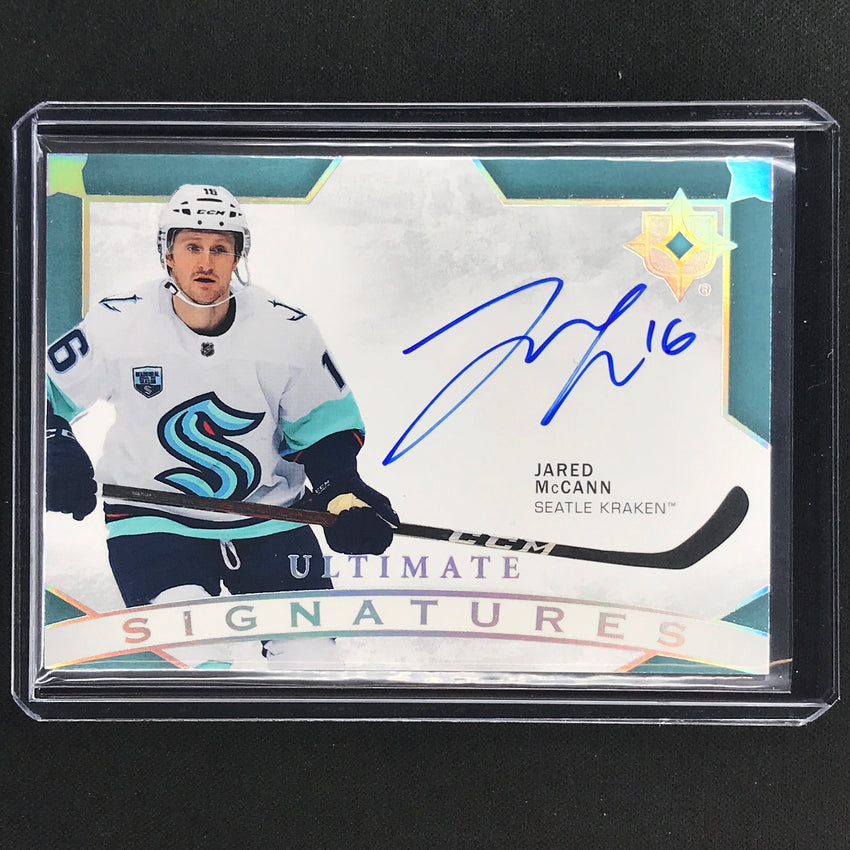 2021-22 Ultimate Collection Jared Mccann Ultimate Signatures Auto No Mj B