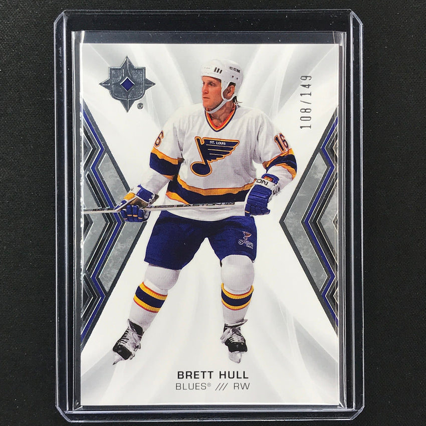 2021-22 Ultimate Collection Brett Hull Legends Base Silver 108/149
