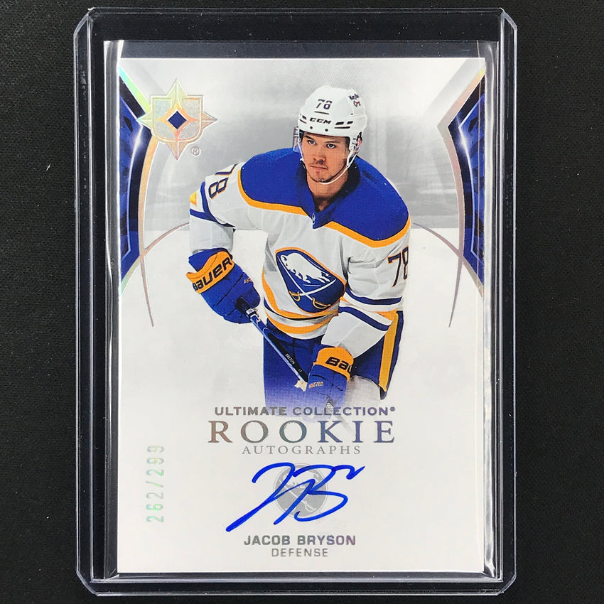 2021-22 Ultimate Collection Jacob Bryson Base Rookie Auto 262/299