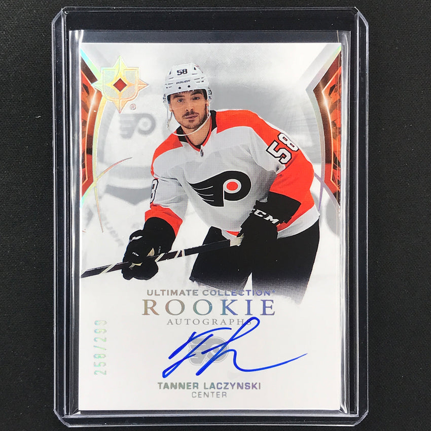 2021-22 Ultimate Collection Tanner Laczynski Base Rookie Auto 258/299
