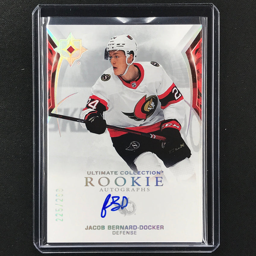 2021-22 Ultimate Collection Jacob Bernard-docker Base Rookie Auto 225/299
