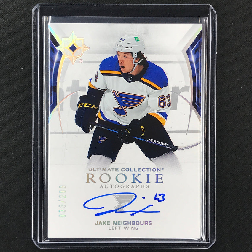2021-22 Ultimate Collection Jake Neighbours Base Rookie Auto 33/299