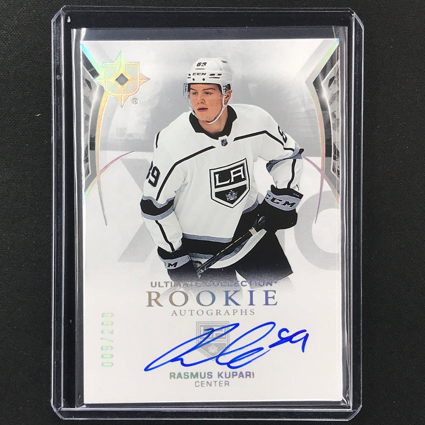 2021-22 Ultimate Collection Rasmus Kupari Base Rookie Auto 9/299