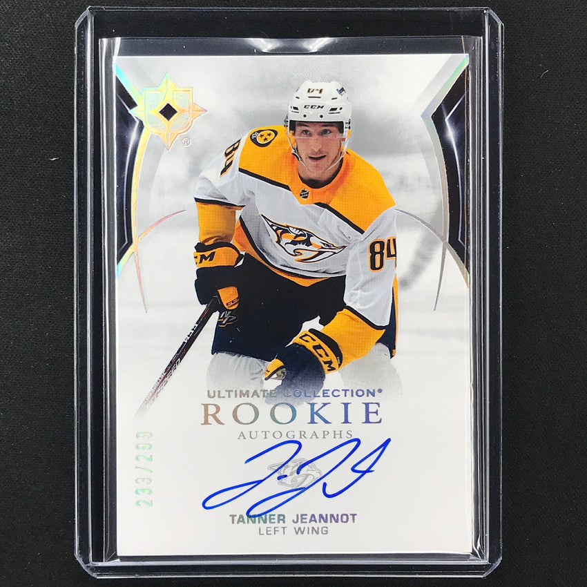 2021-22 Ultimate Collection Tanner Jeannot Base Rookie Auto 233/299