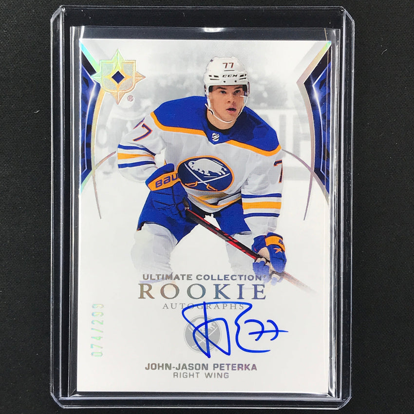 2021-22 Ultimate Collection John-jason Peterka Base Rookie Auto 74/299