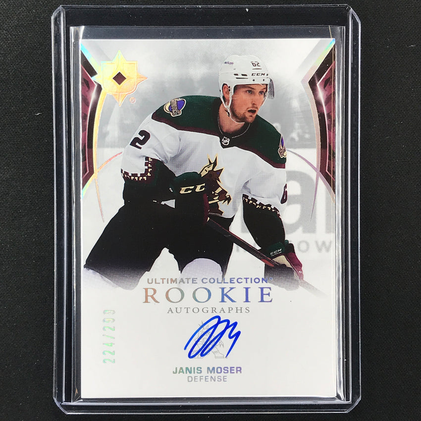 2021-22 Ultimate Collection Janis Moser Base Rookie Auto 224/299